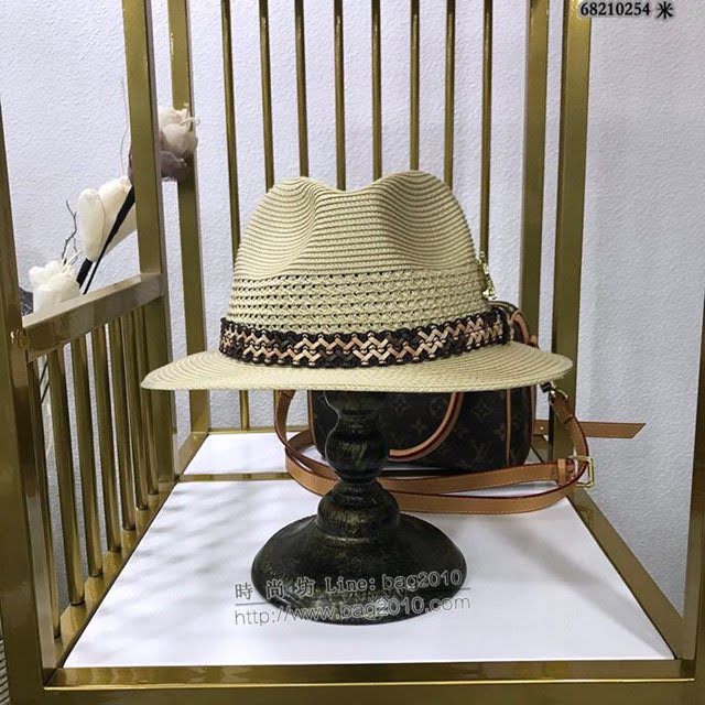 Dior新品帽子 迪奧女士織帶草帽 Dior遮陽帽  mm1002
